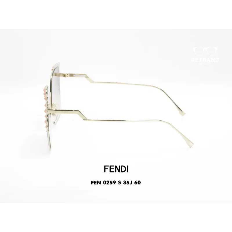 Fendi FEN-0259-S 35J 60 - Image 3