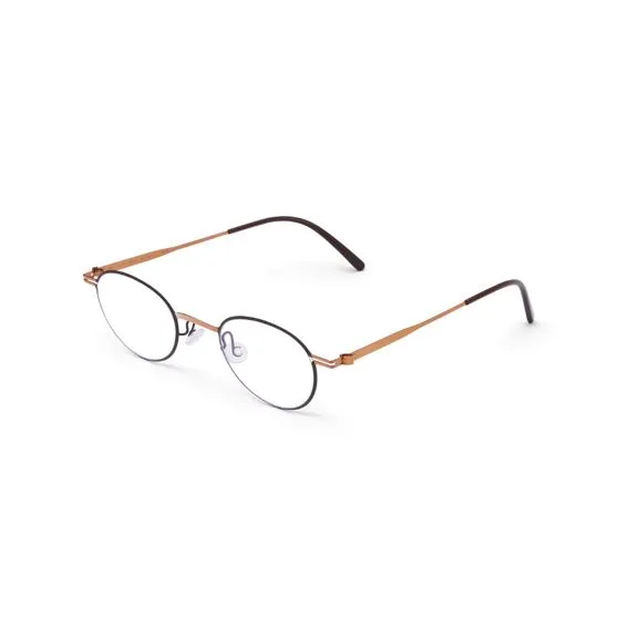 HMF INGLEWOOD-C005-Rosegold Brown Darkbrown Clear