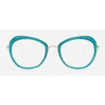 HMF TWIGGY-C418-Champagne-Turquoise-Clear