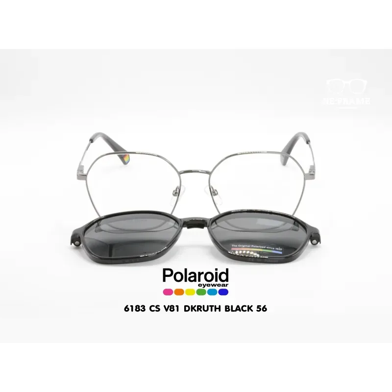 Polaroid PLD 6183-CS-V81-DKRUTH BLACK 56 - Image 4